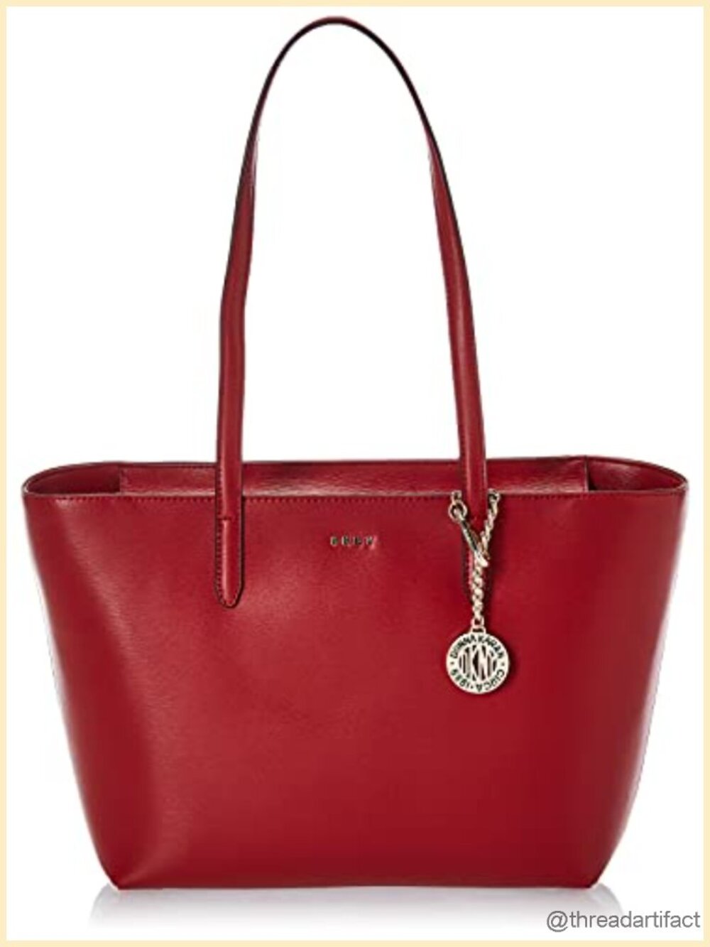 Faux Leather Medium Tote Bag with Removable Strap